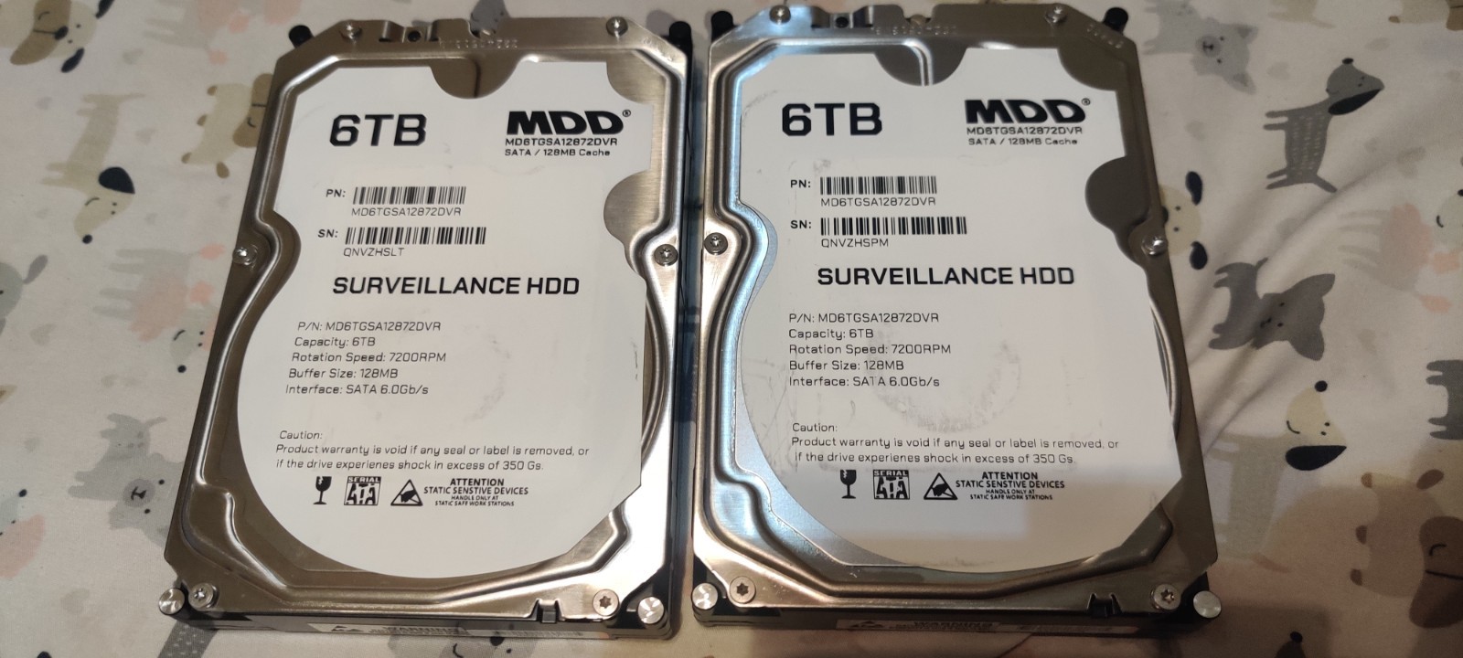 6TB MaxDigitalData (MDD) MD6TGSA12872DVR HDD