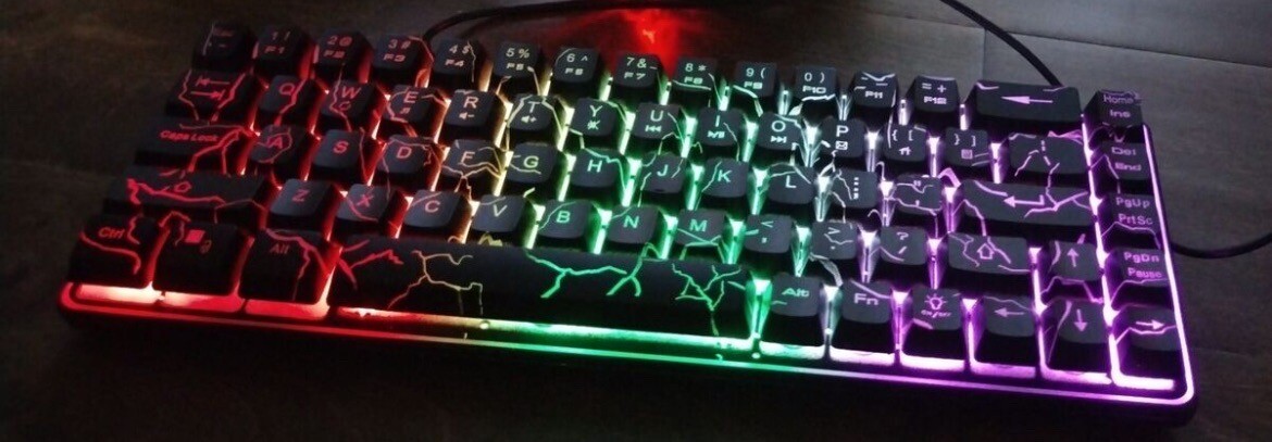LED keyboard gaming