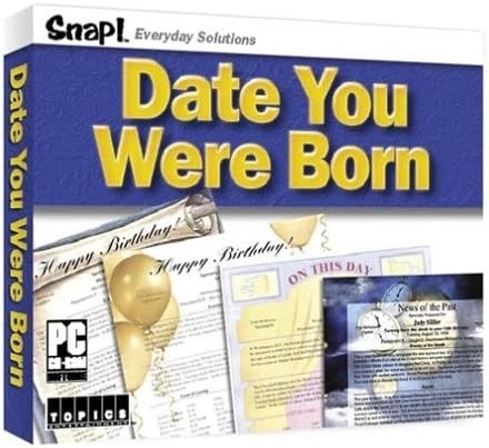 Snap The Date You Were Born, New