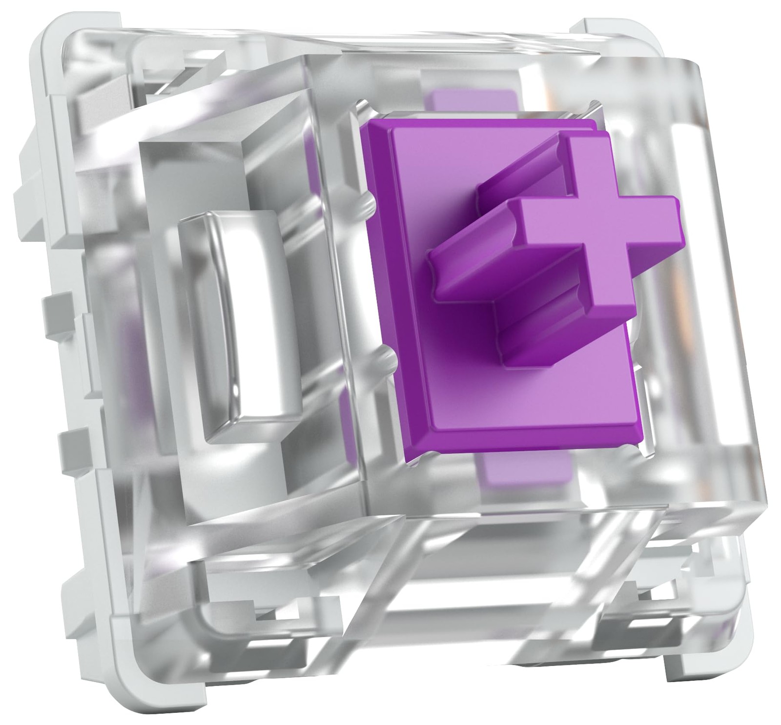 Glorious Kailh Pro Purple Mechanical Keyboard Switches Tactile 120-Pack