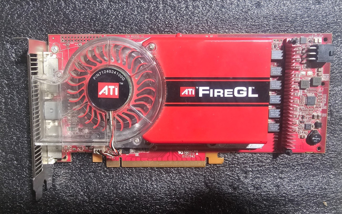 ATI FireGL V7200 256MB DDR3 PCIe x16 Workstation Graphics Card - Tested