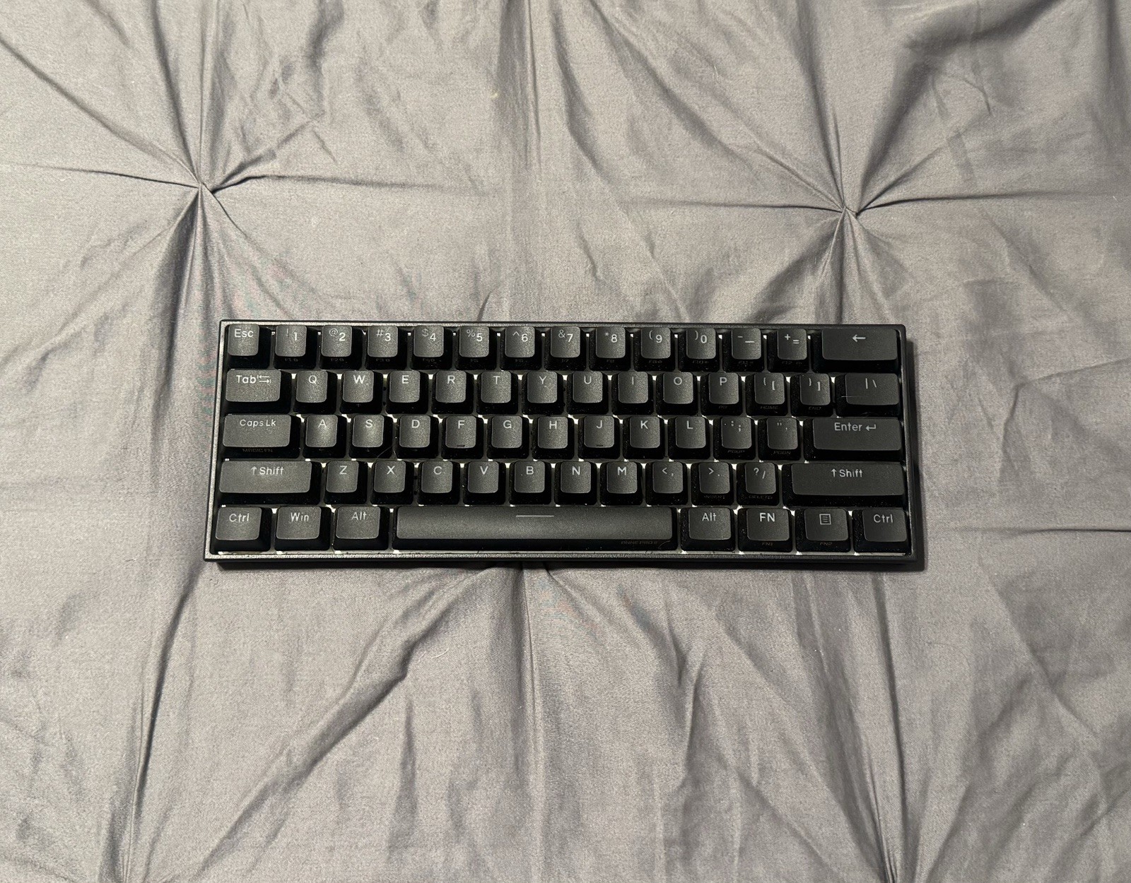Anne Pro 2 Mechanical Gaming Keyboard 60% True RGB Backlit Wired USBC - Black