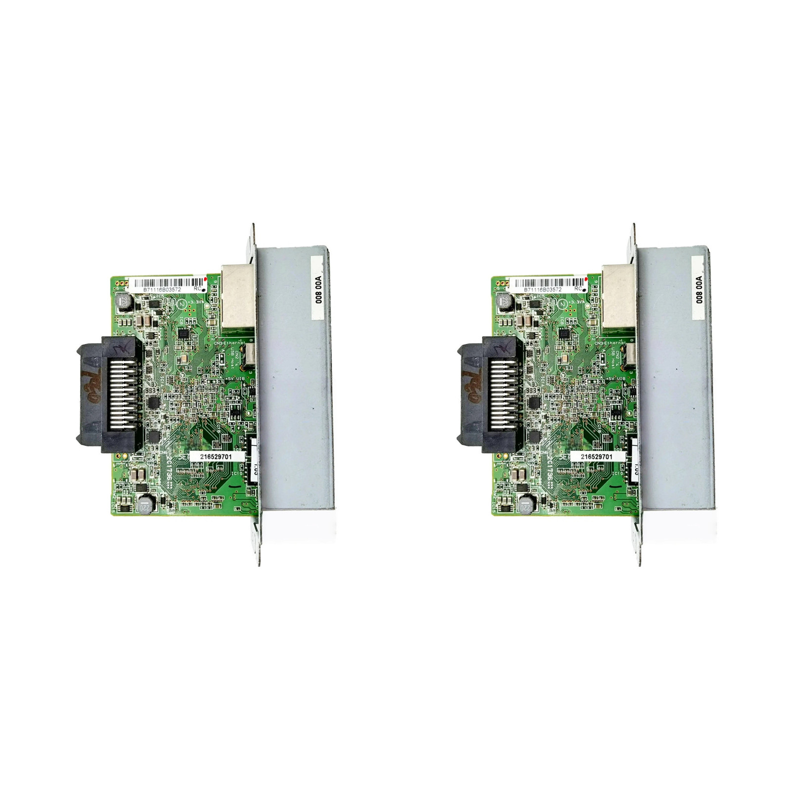 2PCS UB-E04 Ethernet Interface Wired Card Fits For Epson TM-H2000 TM-J7100