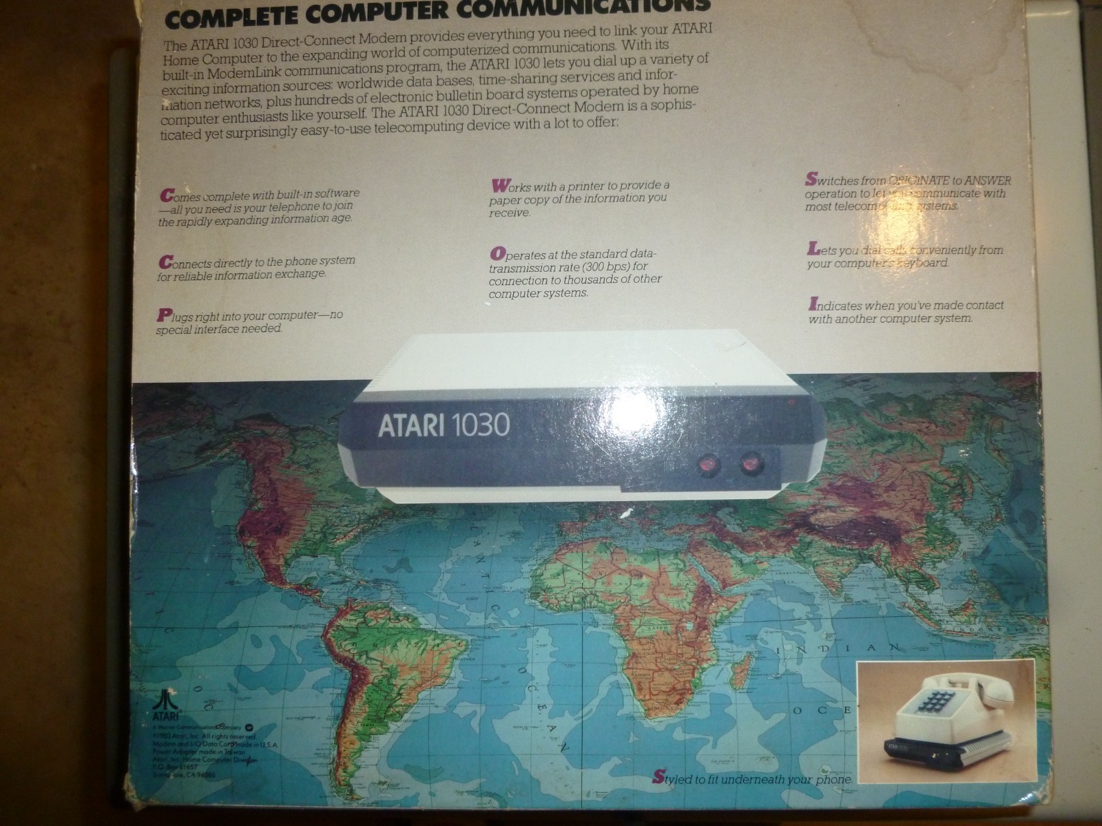 atari 1030 modem