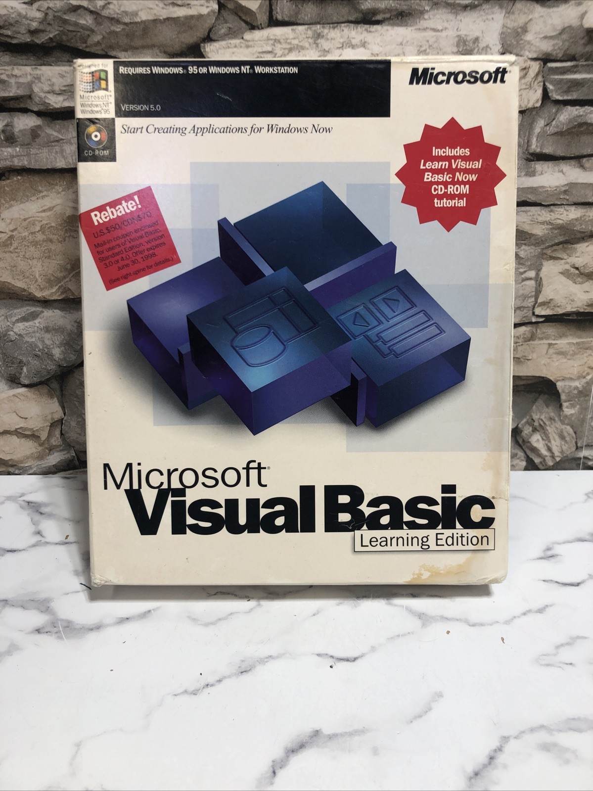 Microsoft visual basic 5.0 learning edition