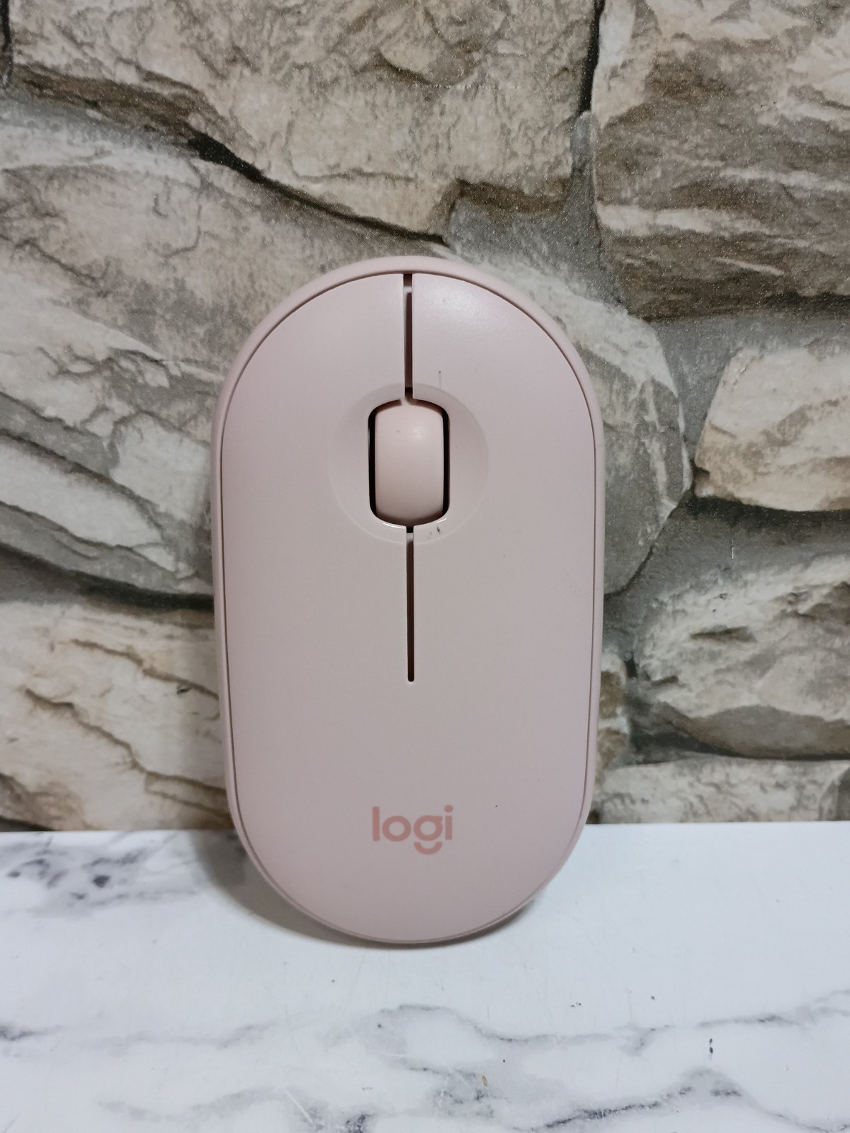 Logitech - Pebble 2 M350 Bluetooth Wireless Optical Mouse  - Rose