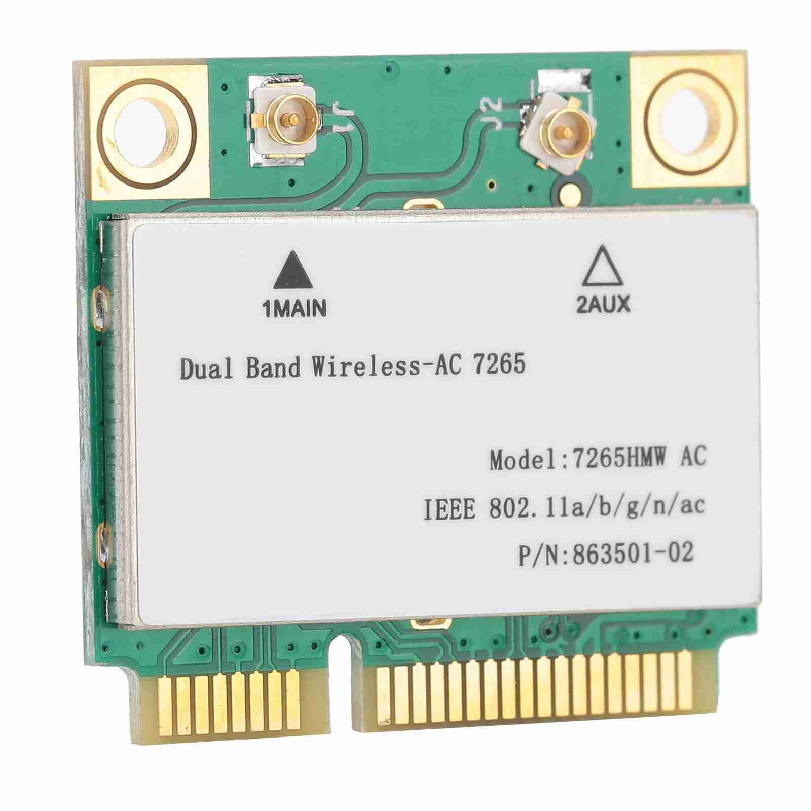 Mini PCIE Wifi Card DualBand Wireless Adapter Network Parts 802.11AC 7265HMW AC