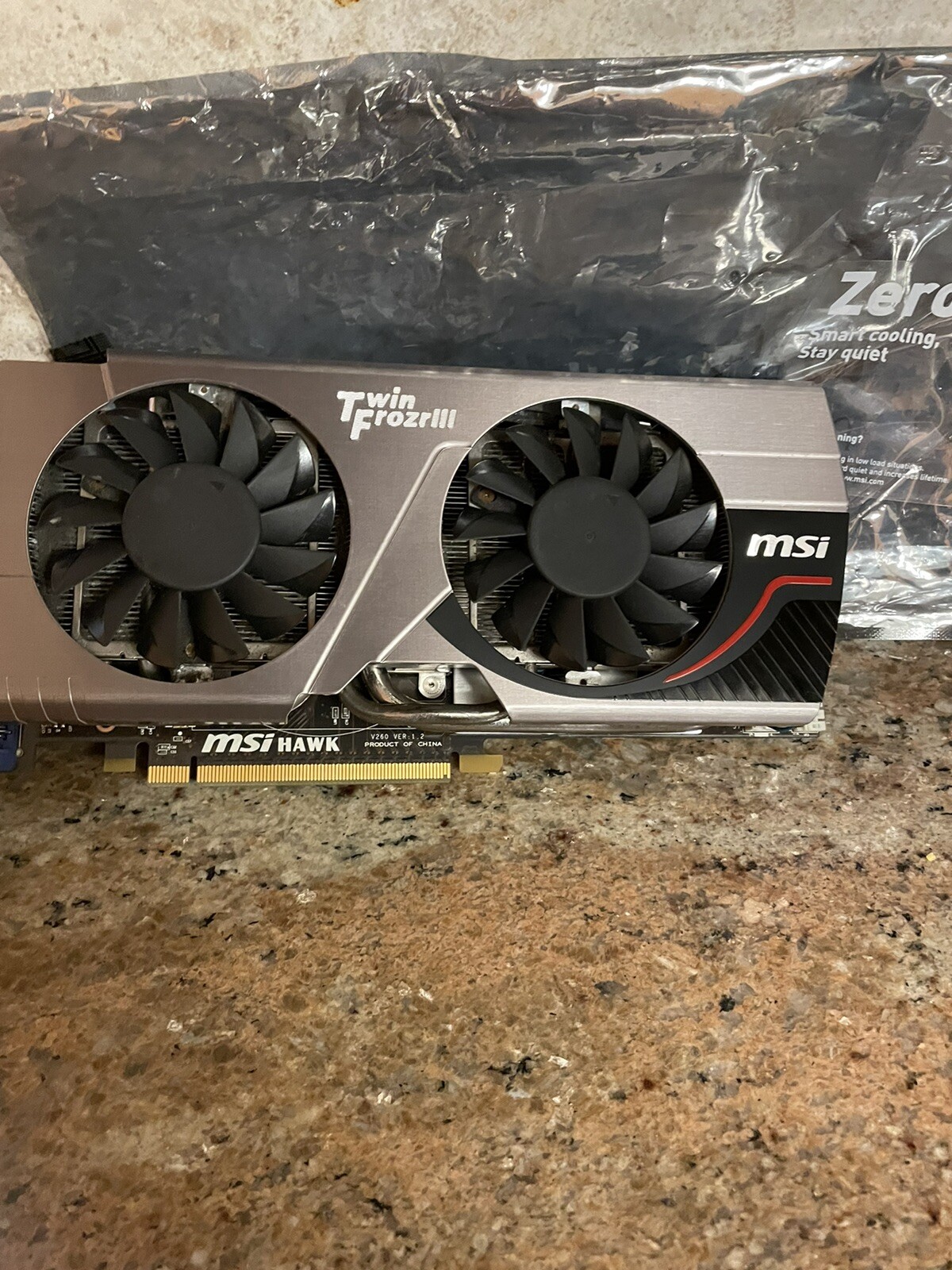 MSI N560GTX-TWIN-FROZR-111 TI Hawk Video Card