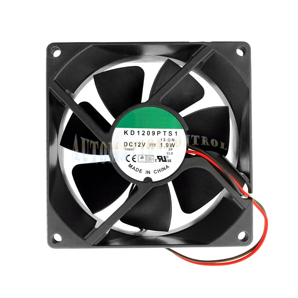 For SUNON KD1209PTS1 DC12V 1.9W 9025 Silent Cooling fan 2-wire 90*90*25mm