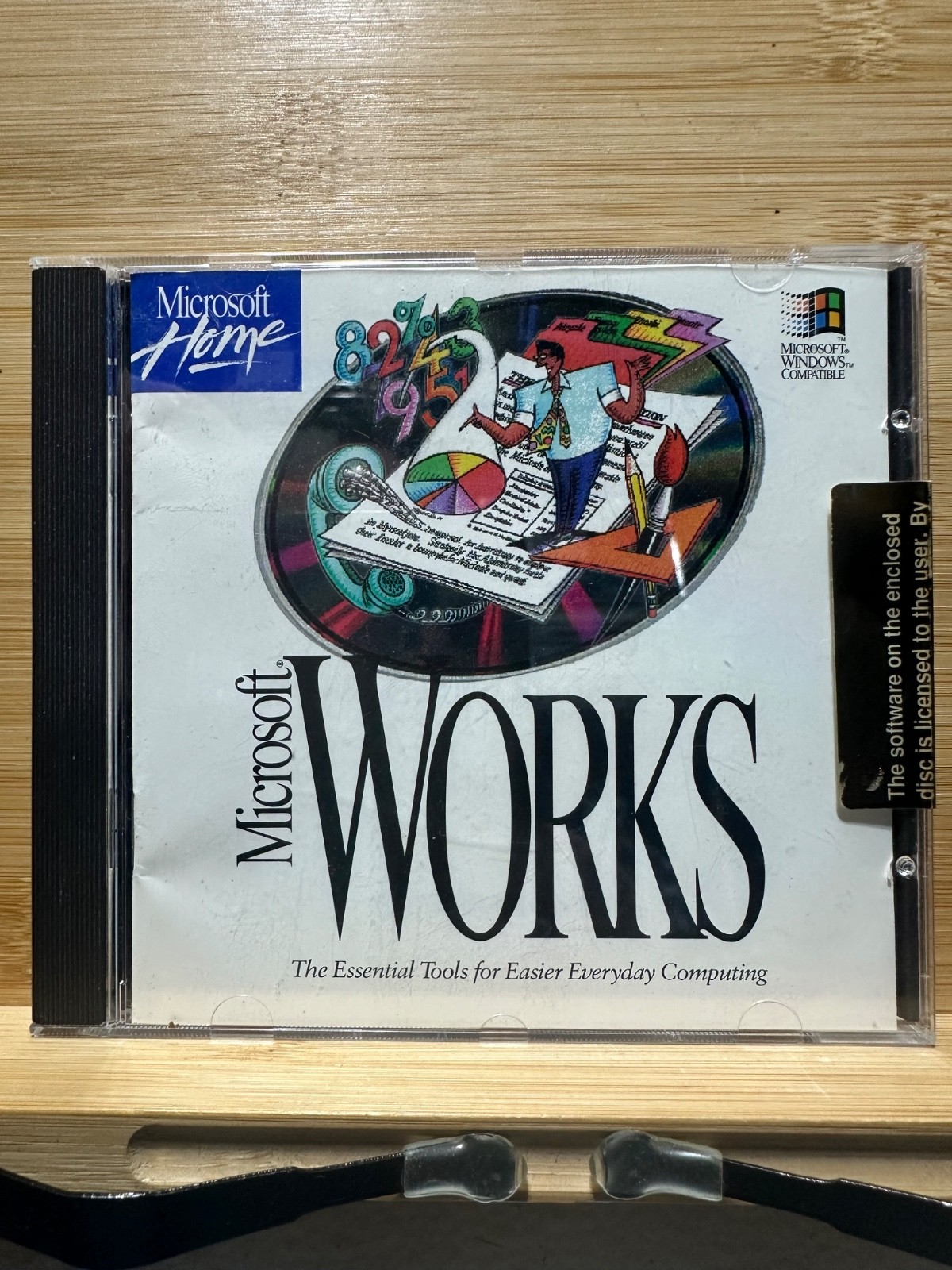 Microsoft Home WORKS CD-ROM 1994 Used Gateway 2000
