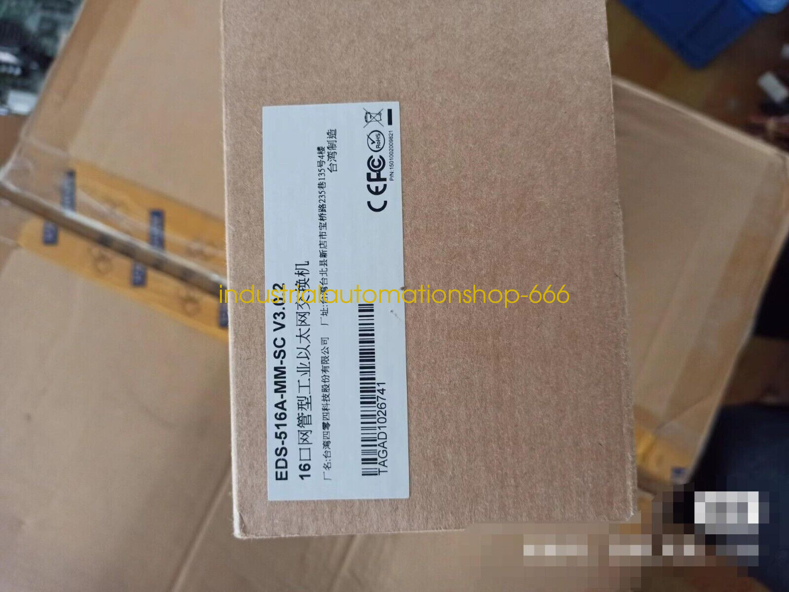 1pc NEW MOXA EDS-516A-MM-SC-T EDS-516A-MM-SC Switch Via DHL or FedEX