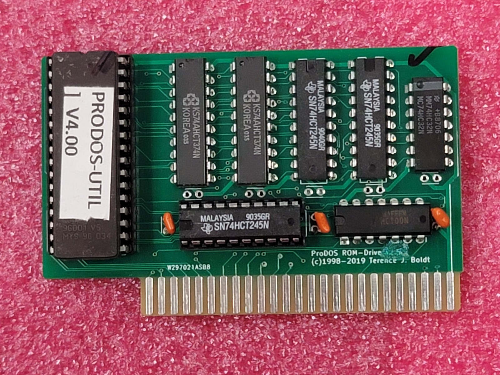 ProDos ROM Card + Utilities Read Only for Apple II,II+,IIe Vintage Home Computer