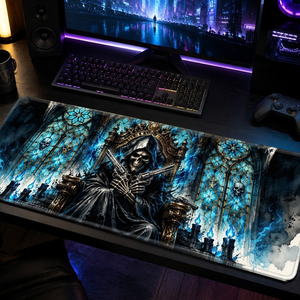 Class 2D Flat Super Large Gaming Mouse Pad, Desktop Decoration Desk Pad, Offic