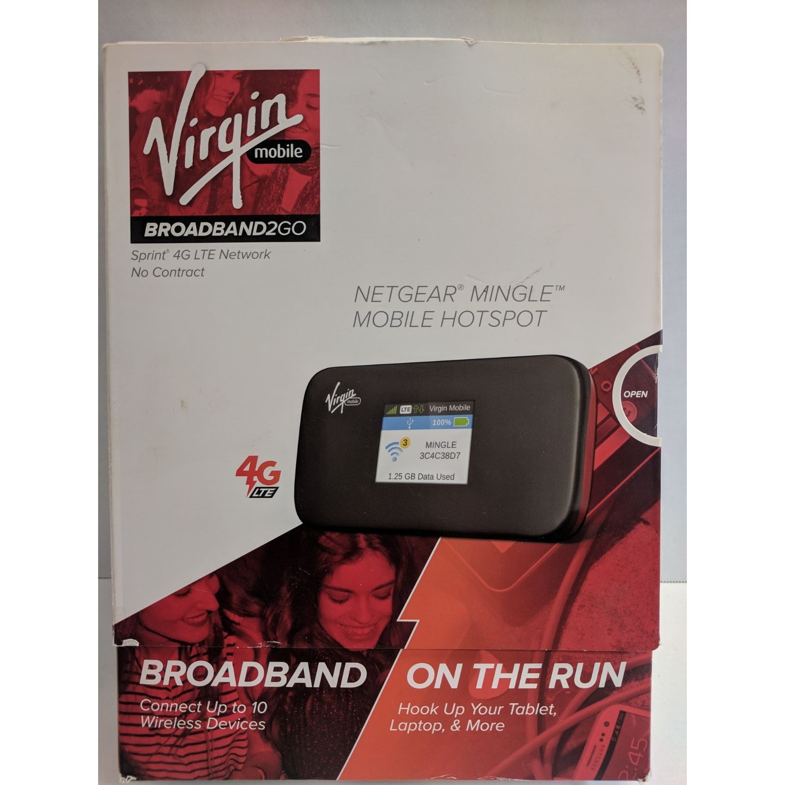 Virgin Mobile Broadband2go Netgear Mingle Hotspot