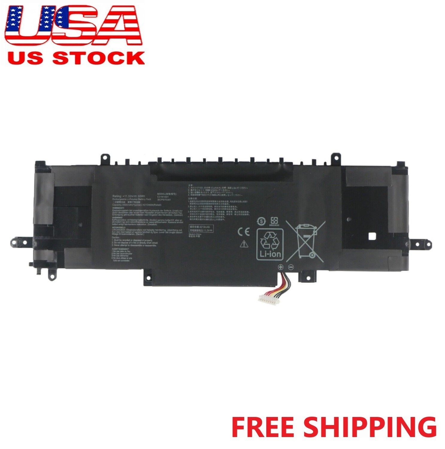 C31N1841 Battery For ASUS ZenBook 14 UM433DA UX463FL UX334FL UX434DA UX463FA