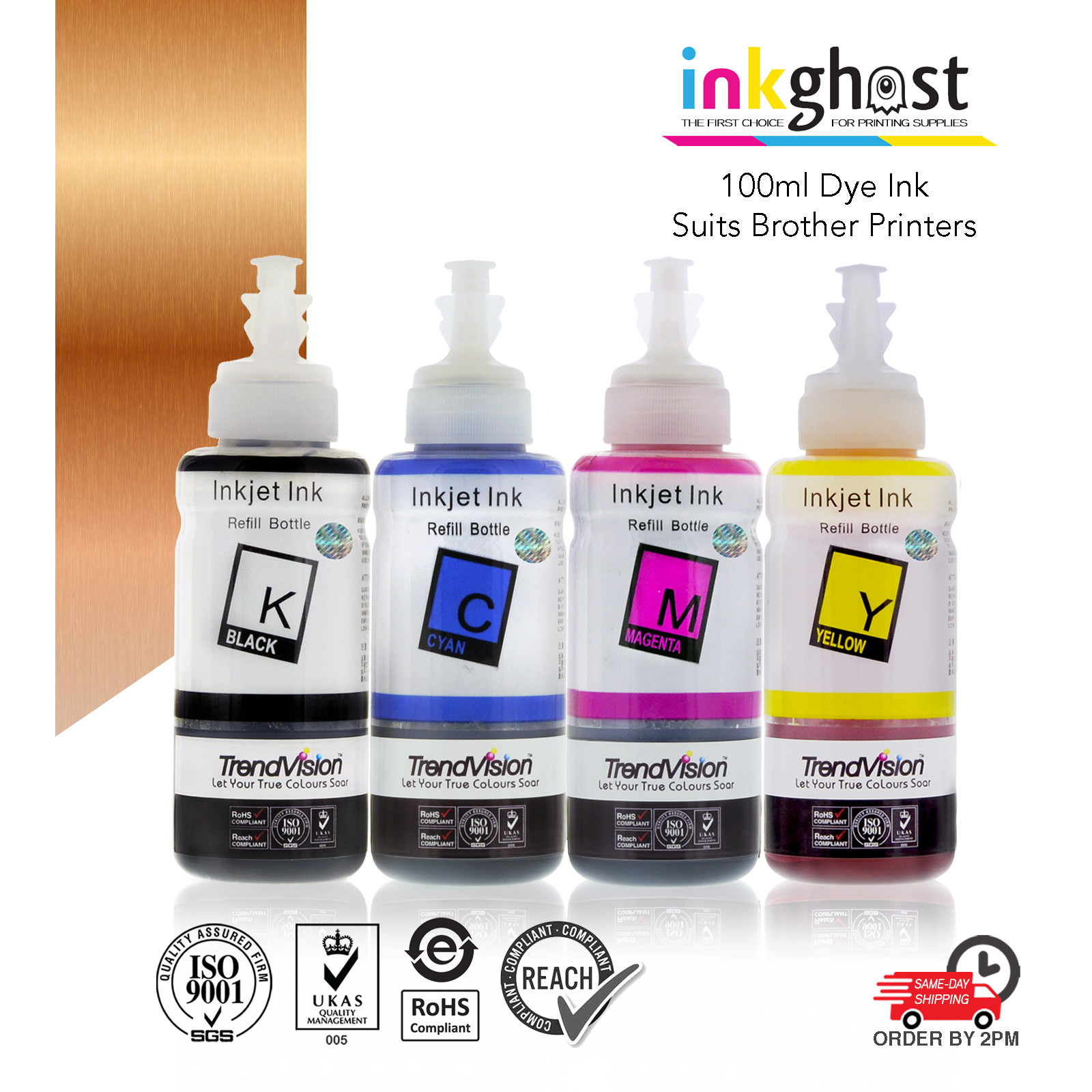 Trend Ink for Brother Bulk refill LC-133 DCPJ752 MFCJ6720DW DCPJ152W MFCJ6520DW