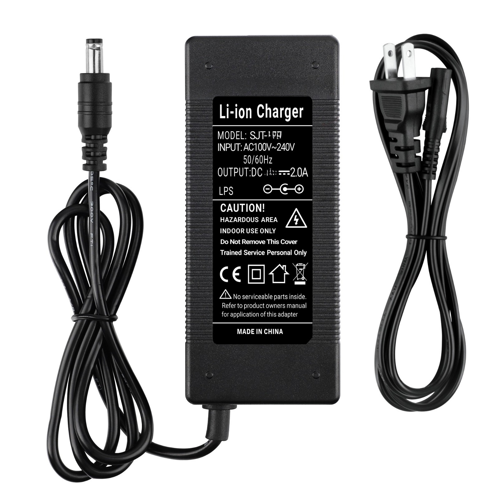 42V 2A AC Adapter Charger For MiRIDER ONE FOLDING EBIKE 7 AH ELECTRIC BIKE Power