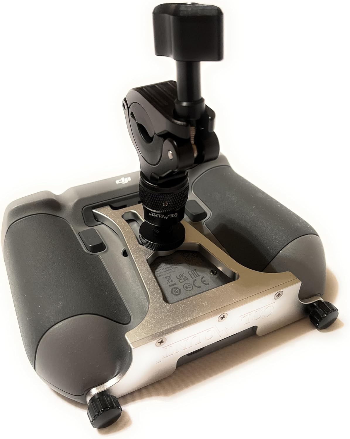 Bike Mount for DJI RC 2 Controller (not or Pro) Silver and black 