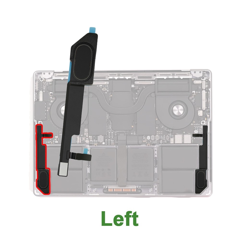 OEM Left Right Speaekr Loudspeaker Buzzer For MacBook Pro 14" 2021 A2442 USA