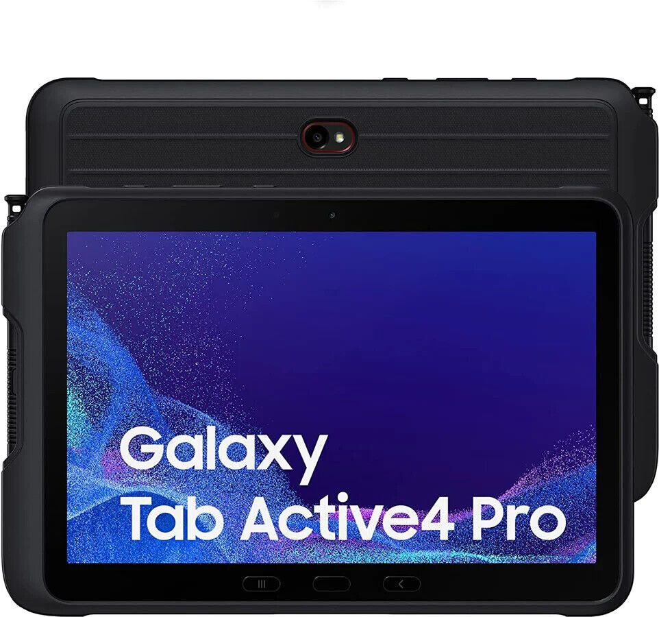 Unlocked SAMSUNG Galaxy Tab Active 4 Pro 10.1” 64GB 5G Android LTE Good