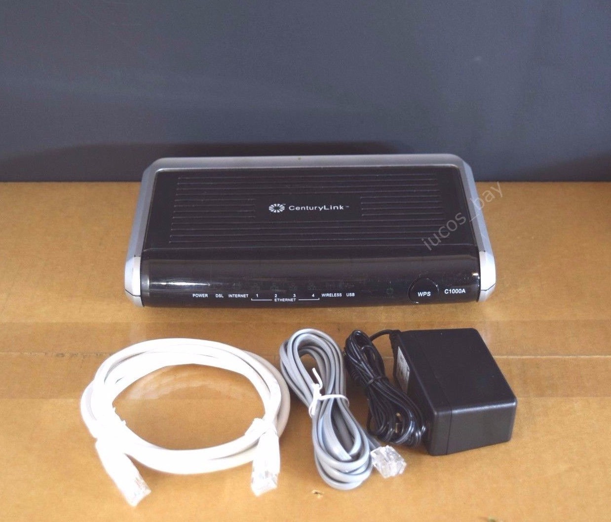 Actiontec CenturyLink C1000A 300 Mbps 4-Port Wireless N Router Gigabit Modem