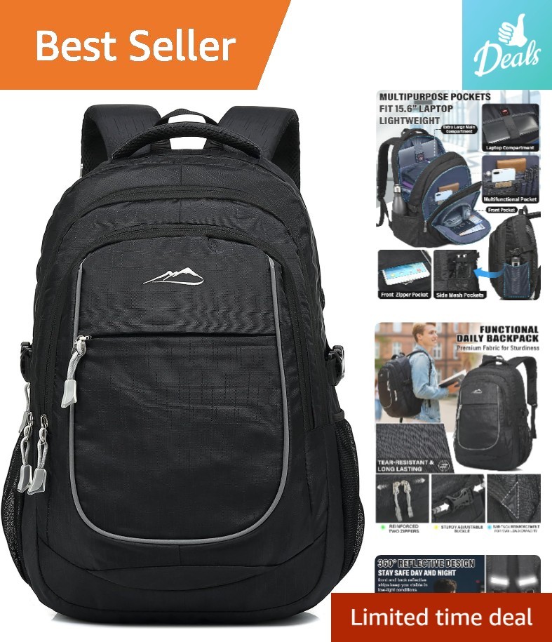 Large Capacity Night Reflective Backpack - Lightweight and Breathable Design