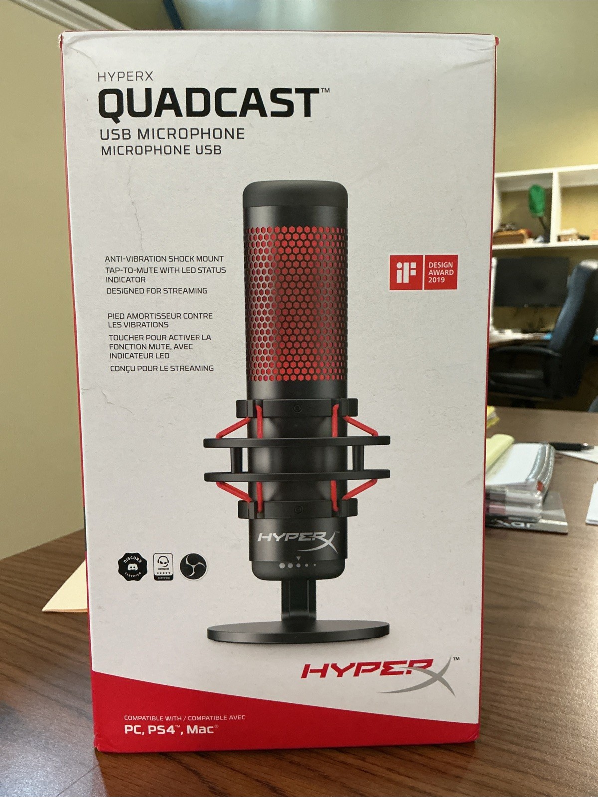 Hyperx Quad cast USB Condenser Microphone