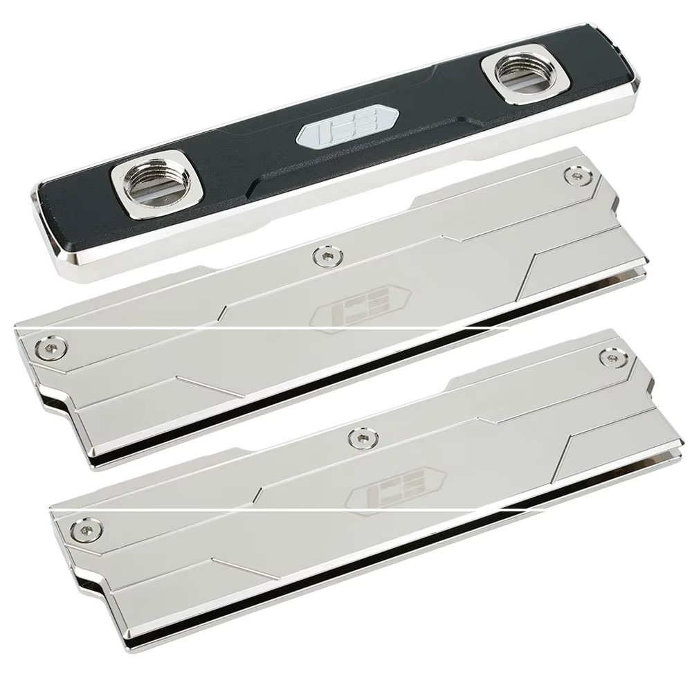 IceManCooler Full Nickel Micro Channel Direct Touch Memory Chip RAM Armor Water