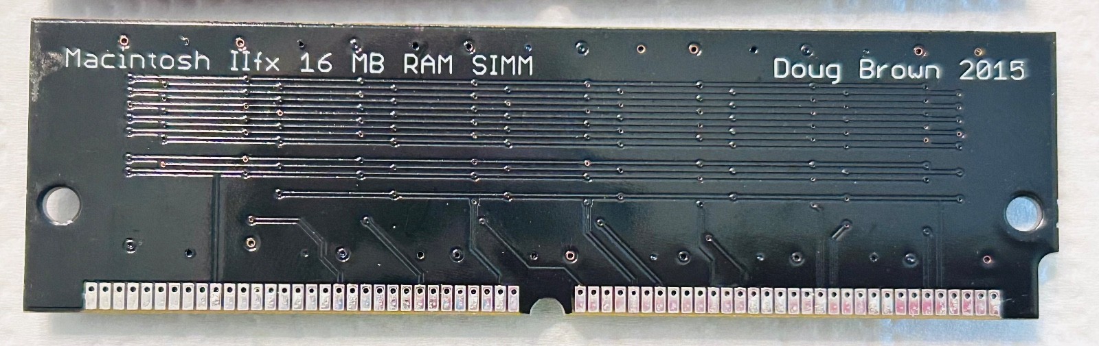 Apple Macintosh IIfx 64MB RAM Upgrade – 4 × 16MB SIMMs – Doug Brown 2015