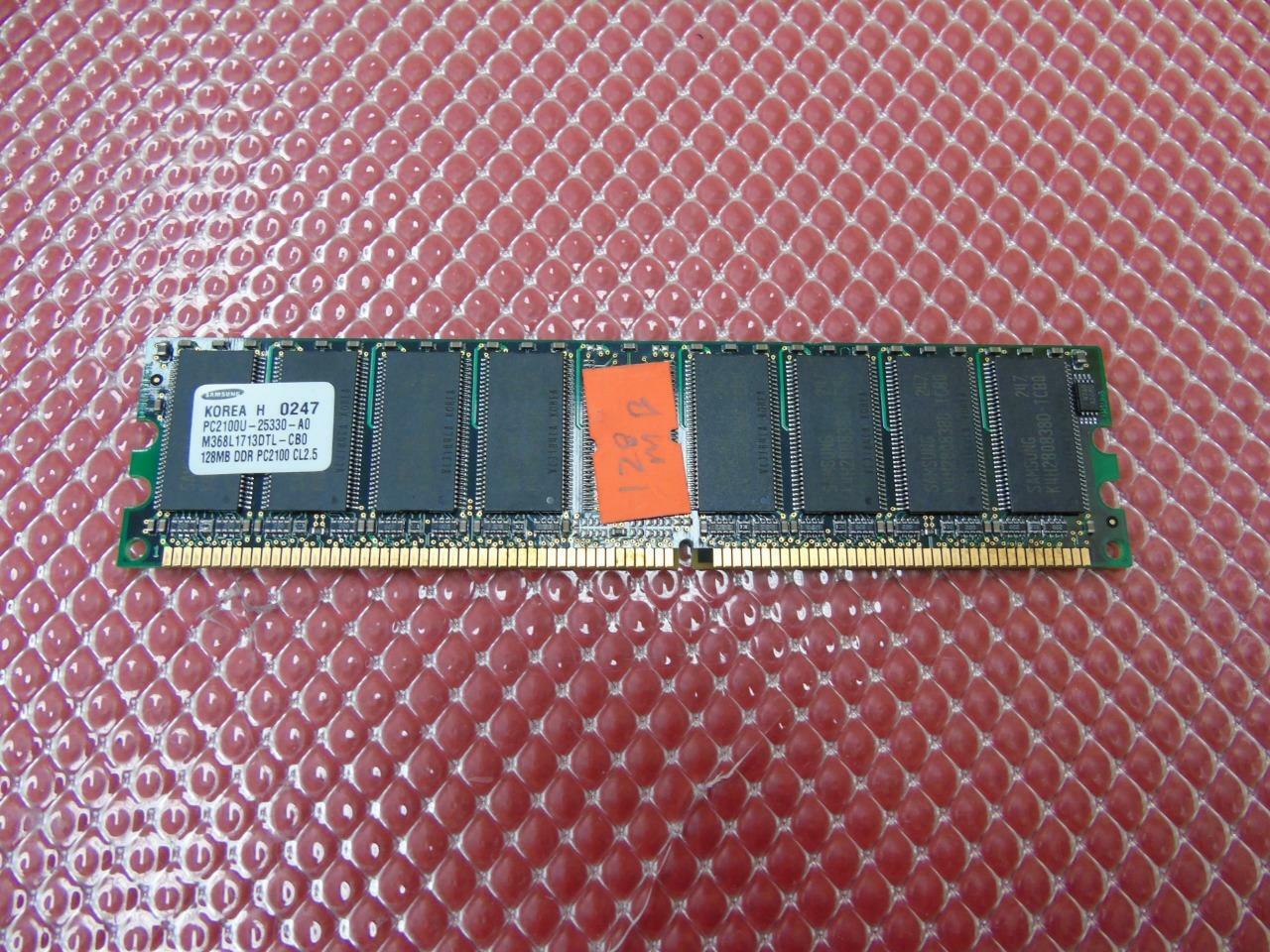HP Pavilion 7855 Samsung M368L1713DTL-CB0 128MB DDR PC2100 184pin Desktop Memory