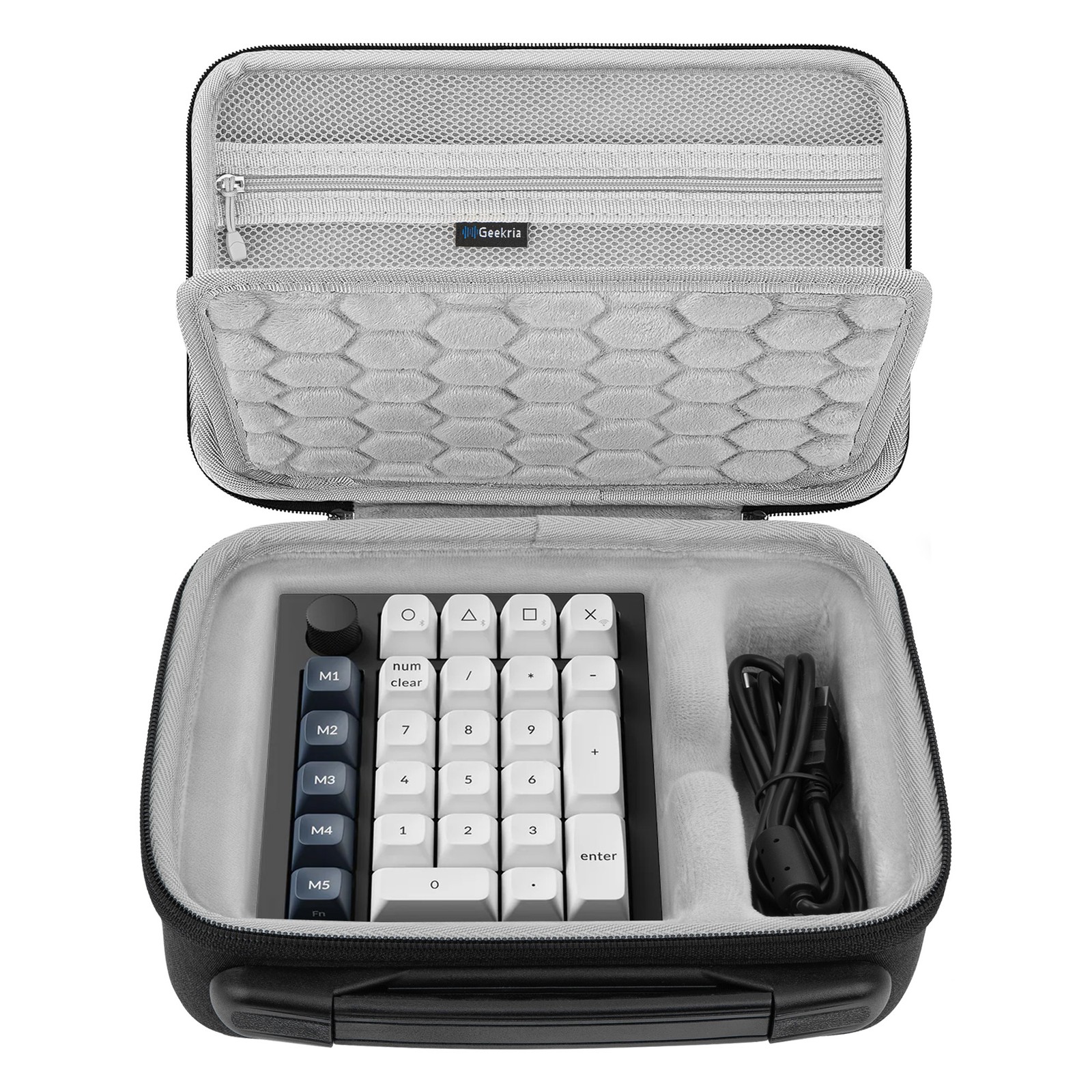 Geekria Numeric Keypad Carrying Case for Keychron Q0 Max