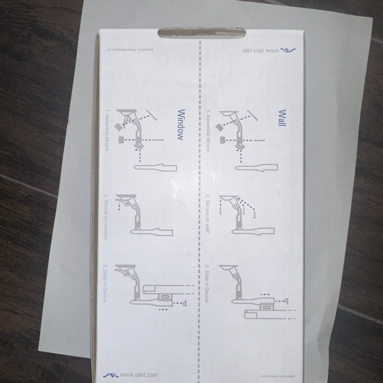 Ubiquiti Nano Station Window Wall mounting kit.   Free economy shipping