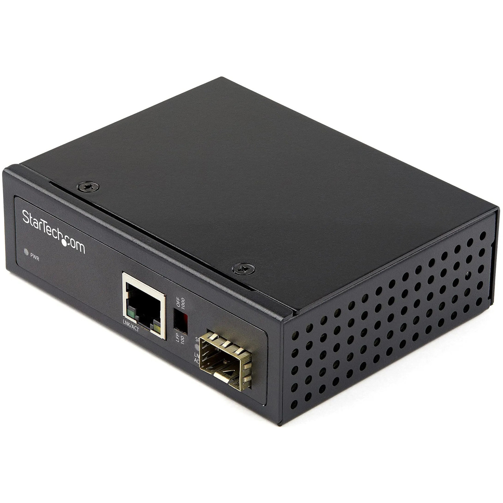 STARTECH IMC1GSFP FIBER TO ETHERNET MEDIA CONVERTER EXTENDS NETWORKS and CONVE