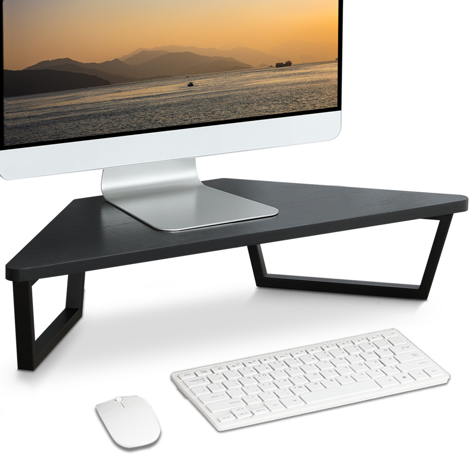 26 inch Triangle Monitor Stand Riser, Computer LaptopOffice Organization.