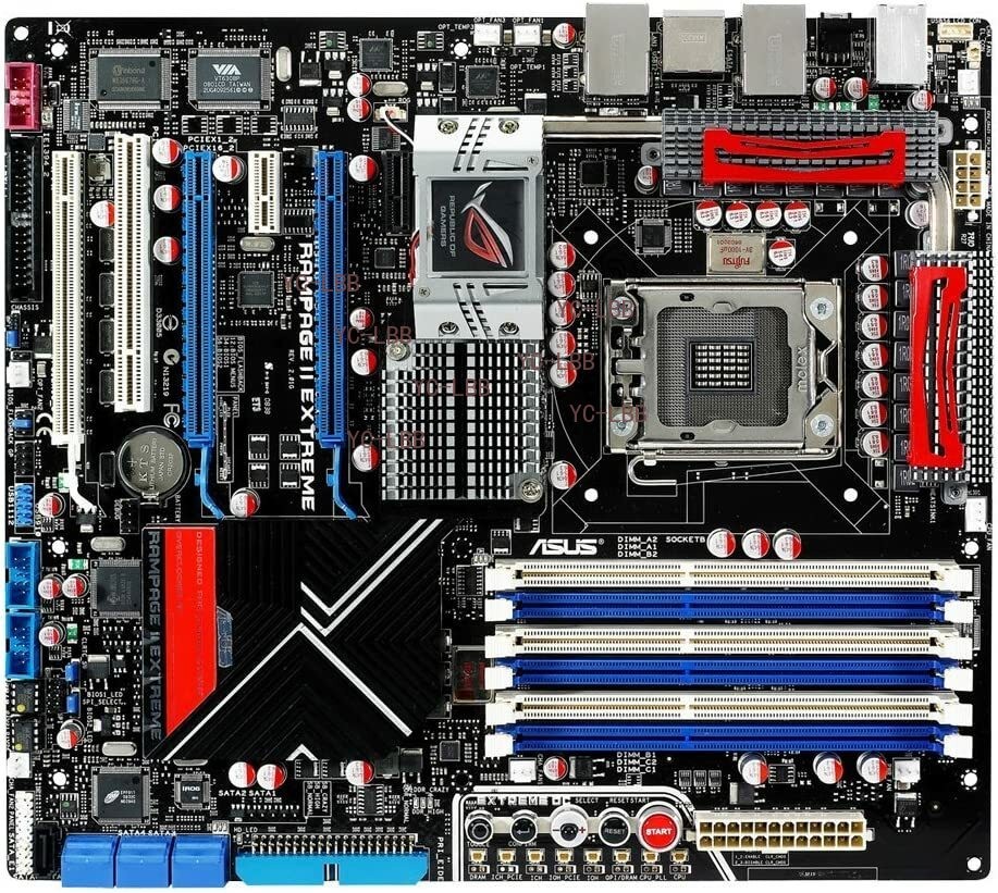 For ASUS ROG Rampage II Extreme LGA1366 DDR3 Motherboard Tested