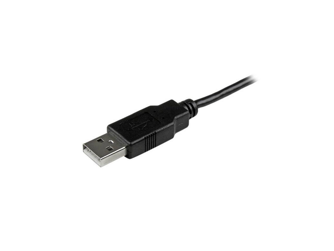 StarTech.com 3m Long Mobile Charge Sync USB to Slim Micro USB Cable for Smartpho