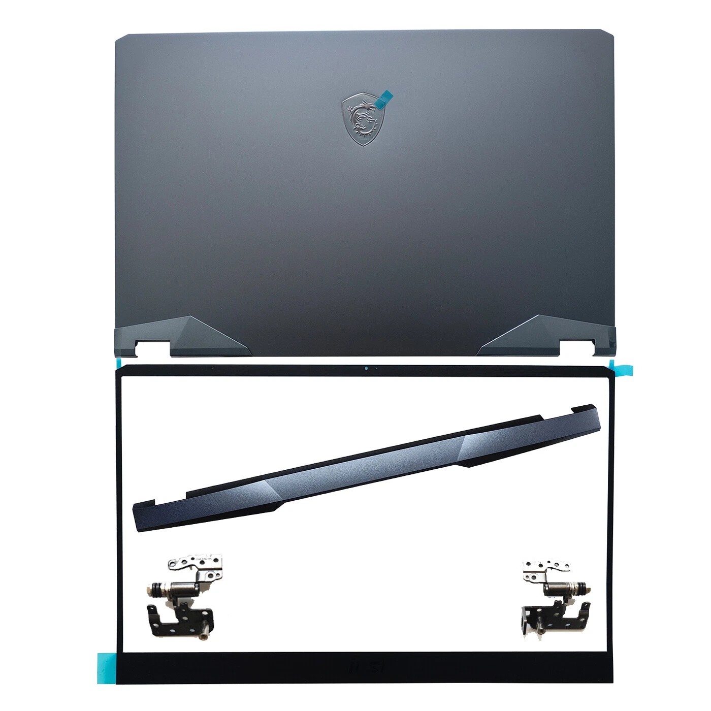 For MSI Raider GE76 GP76 10UE 11UE UH MS-17K1 17K4 K2 K3 Back Cover/Bezel/Hinges