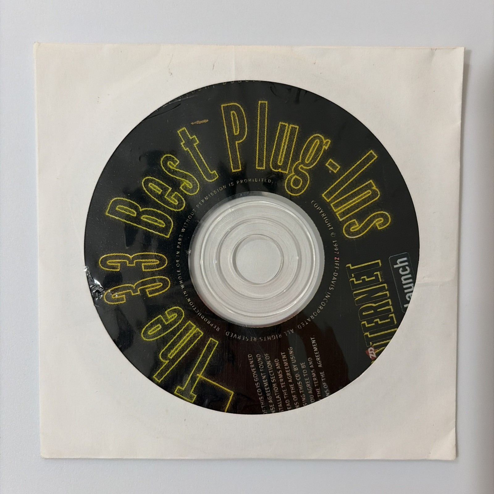 The 33 Best Plug-Ins Internet Launch CD-ROM