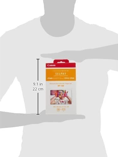 CANON COLOR INK/PAPER SET, COMPATIBLE WITH SELPHYN -  GLOSSY