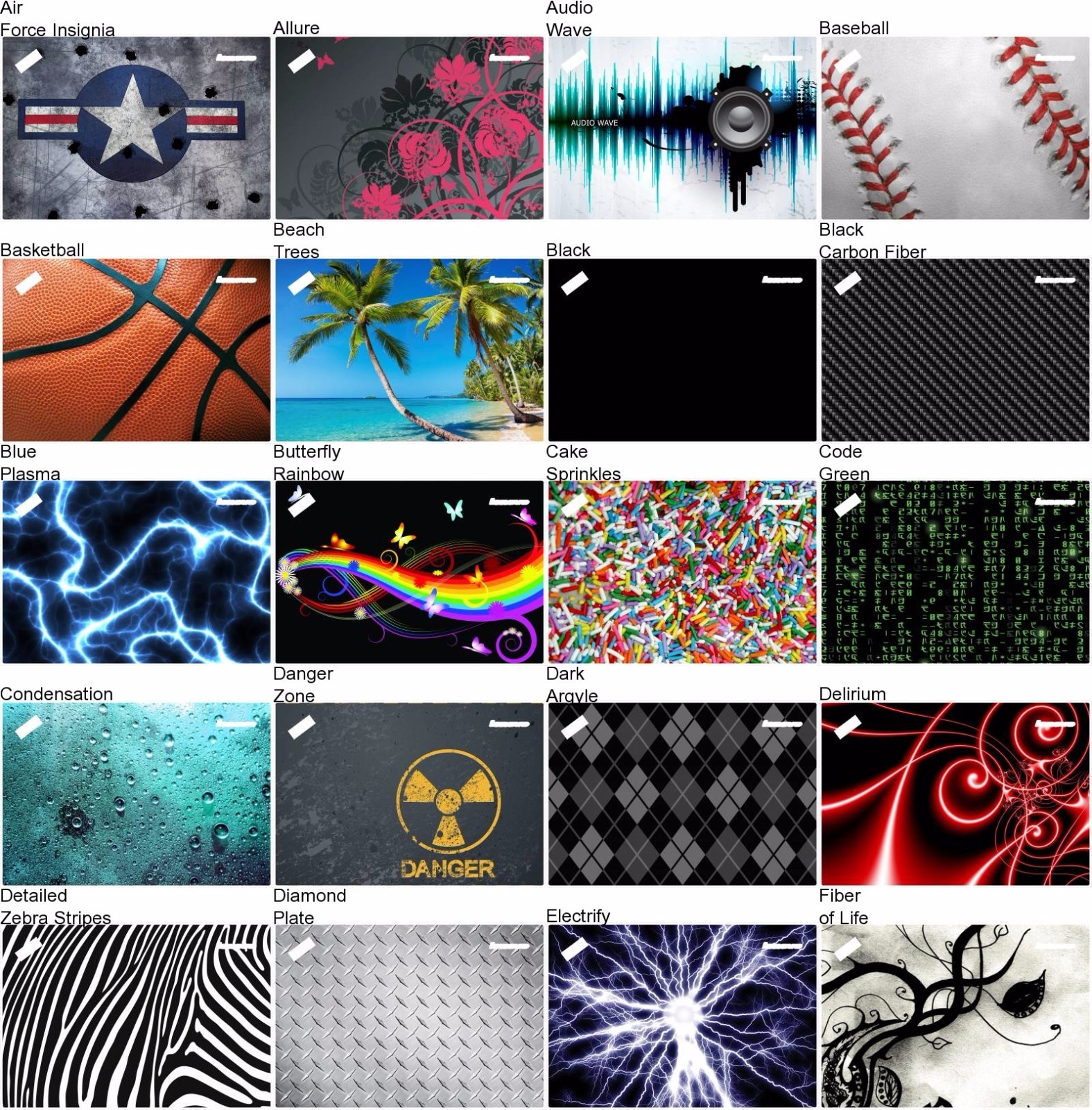Choose Any 1 Vinyl Sticker/Skin for Lenovo Thinkpad T450 - Free US Shipping