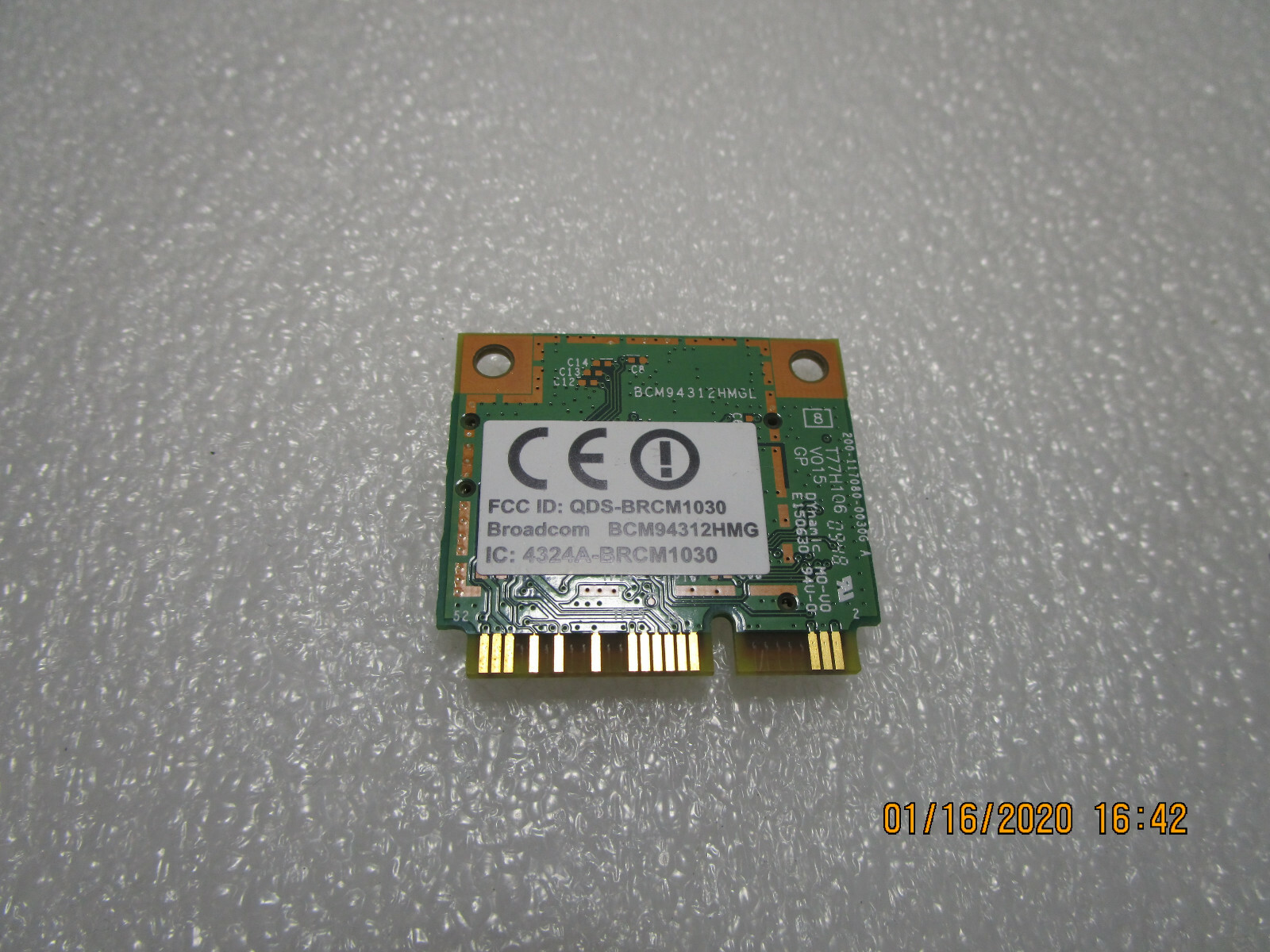 Dell DW1397 Broadcom 4312 Wireless Card WLAN WIFi 802.11a/b/g BCM94312HMG