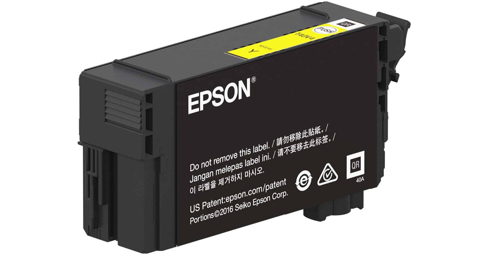 Epson T40V Standard-Capacity 26 mL Yellow Ink Cartridge [T40V420]