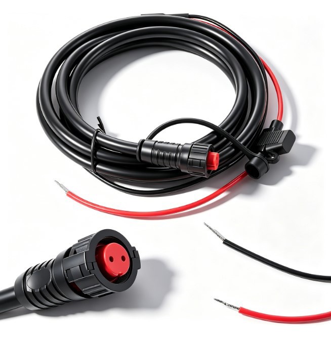 2-Pin 010-10922-00 Power Cable for Garmin GPSMAP 4000/5000 Series 4008,5215