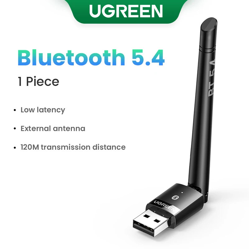 UGREEN Bluetooth 6.0 5.4 USB Adapter Dongle for PC Mouse Keyboard Headset