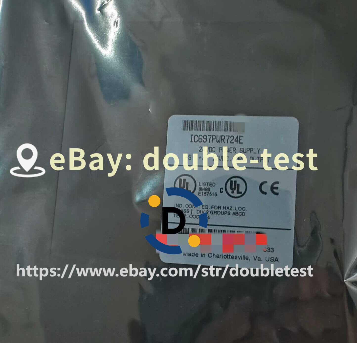 1PCS IC697PWR724E modular new via FedEx or DHL#dou
