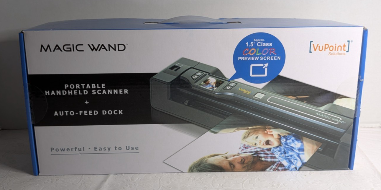 VuPoint Magic Wand Portable Handheld Scanner PDSDK-ST470-VP