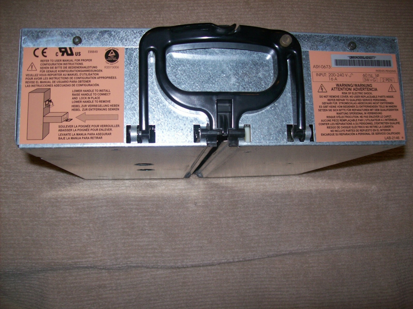 Eaton Powerware ASY-0673 Split Phase 3KVA Power Module for 9170+