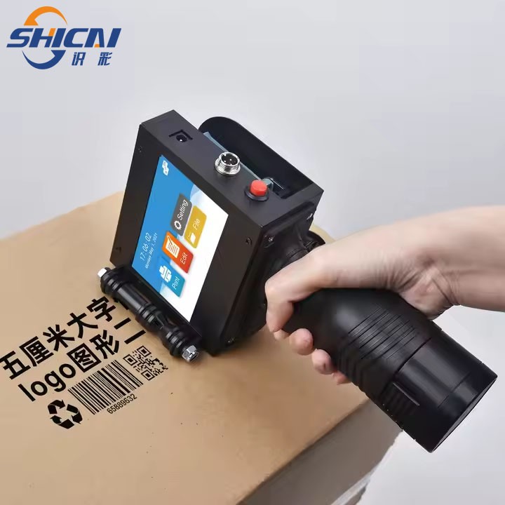 High quality handheld inkjet printer 25.4mm printing date logo QR code