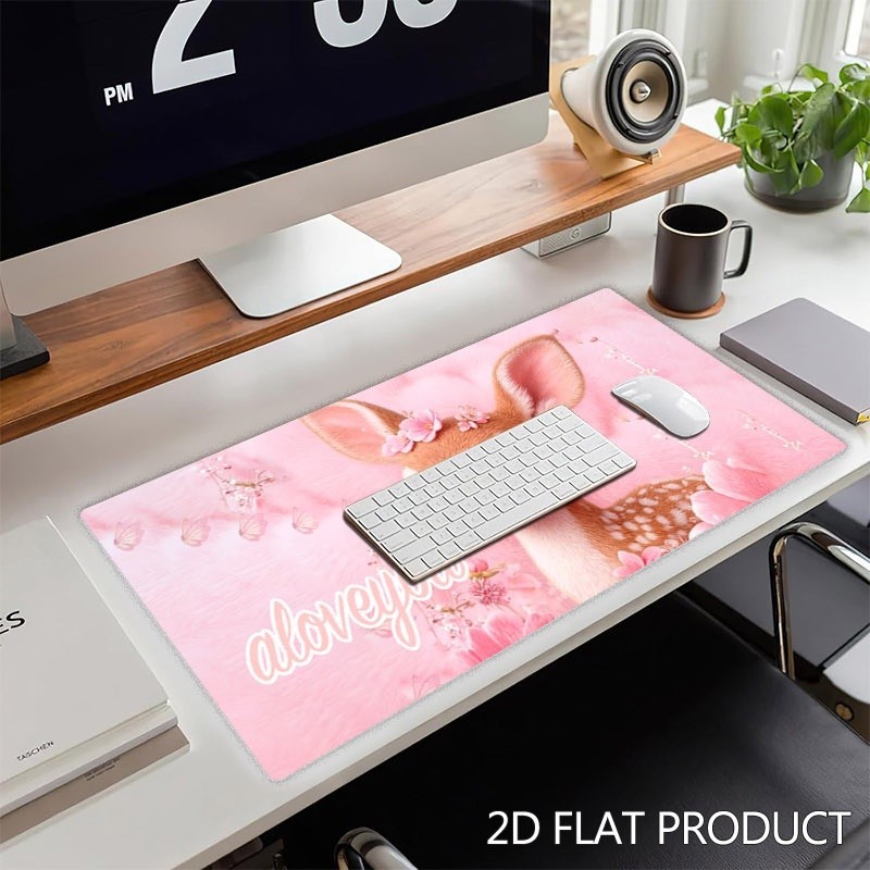 Custom 2D Digital Print Polyester Mouse Pad, Multiple Specifications Available