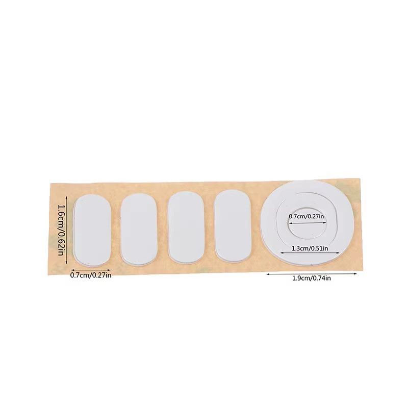 1Set Mouse Feet Mouse Skates for G304 G305 Mouse White Mouse Glides Curve Edge R